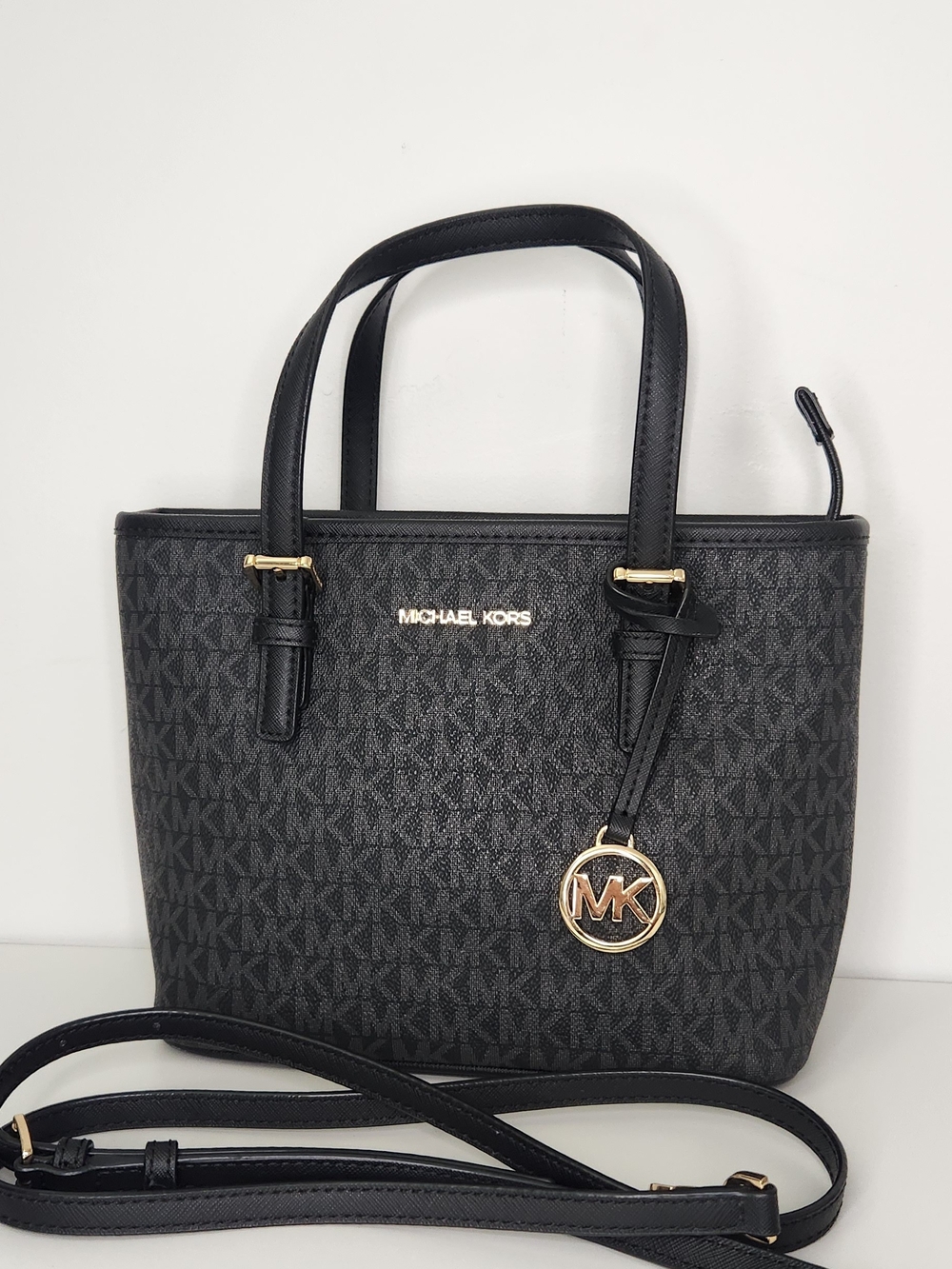 Michael Kors Monogram Crossbody Bag